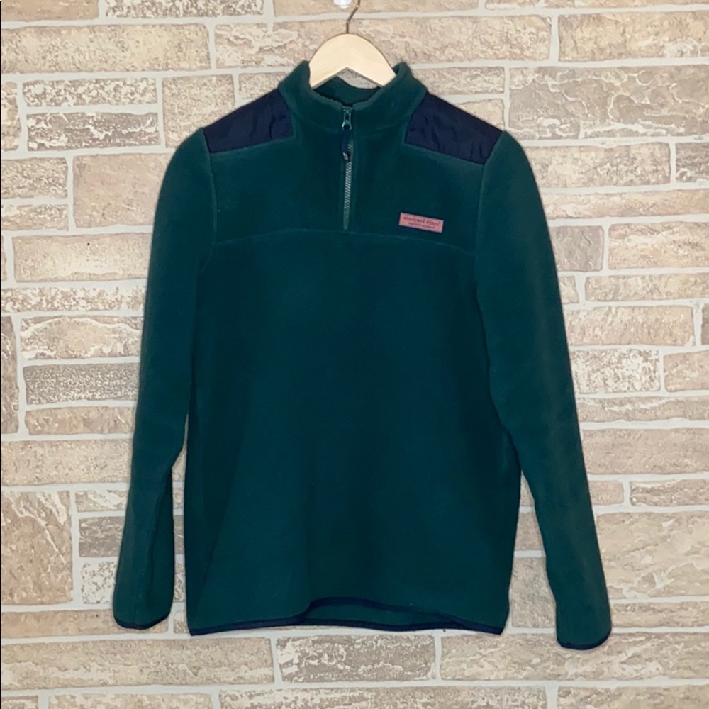 Vineyard Vines Green/Navy Blue Pullover